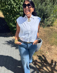 Stretch-Jeans 10B Wide Leg