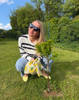 Mini Flare Jeans mit Strass-Detail T298