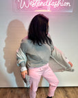 Stretch-Jeans in Rosa