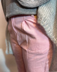 Stretch-Jeans in Rosa