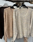 Perlen Pullover Gr. XS-XL