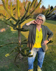 Blazer mit Nadelstreifen Gr. XS-XL