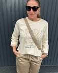 Bermuda Shorts in Taupe