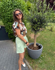 schicke Shorts mit Bundfalten in tollen Farben