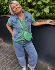 Stretch Jeans-Weste