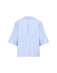 Gestreifte Plus Size Bluse