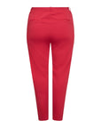 Schicke Anzughose in rot Plus Size