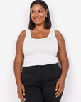 Plus Size Basic Top in 2 Farben