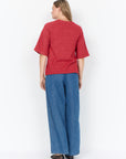 Plus Size Pullover mit 3/4-Ärmeln