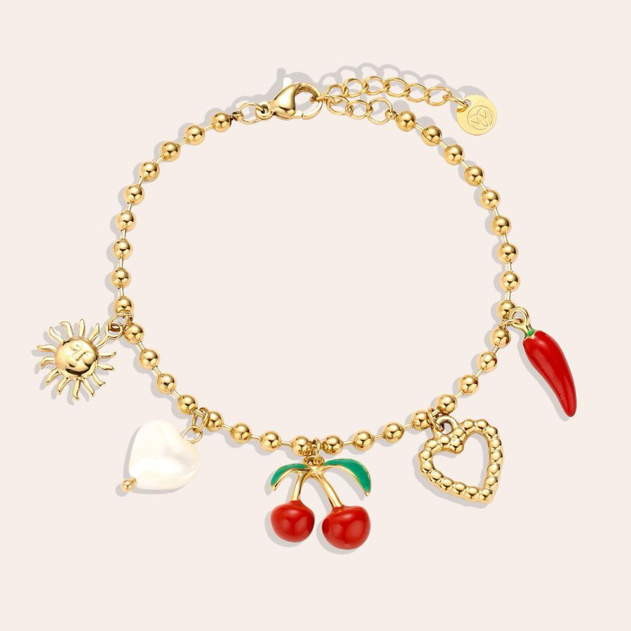 Cherry-Chili Armband
