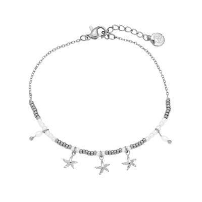 Seestern-Armband mit Perlen