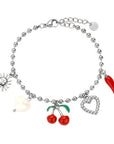 Cherry-Chili Armband