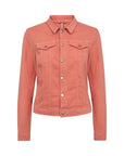 Jeansjacke in Peach