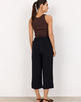 7/8 Culotte in Schwarz