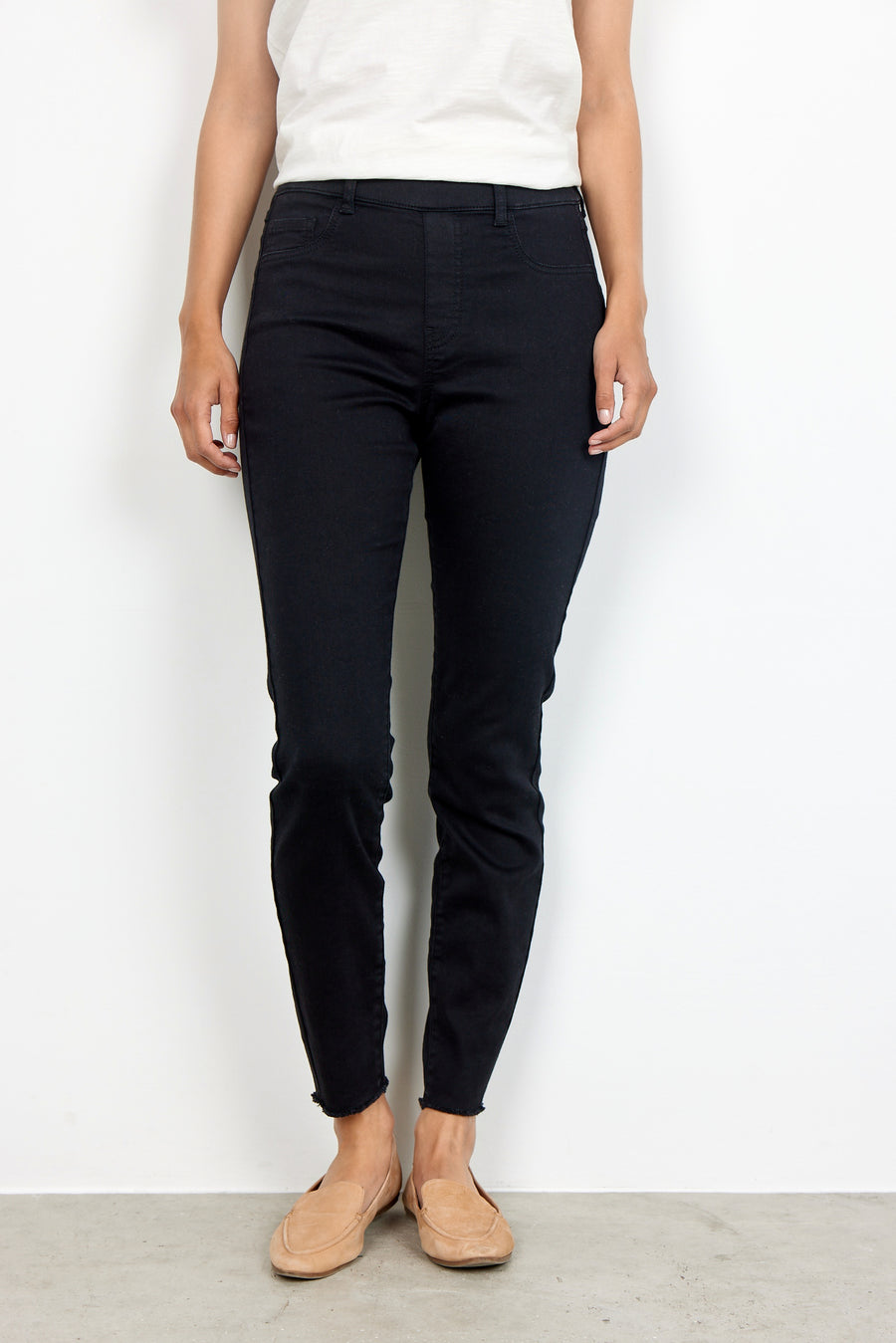 Stretch Jeggins in Schwarz NOOS