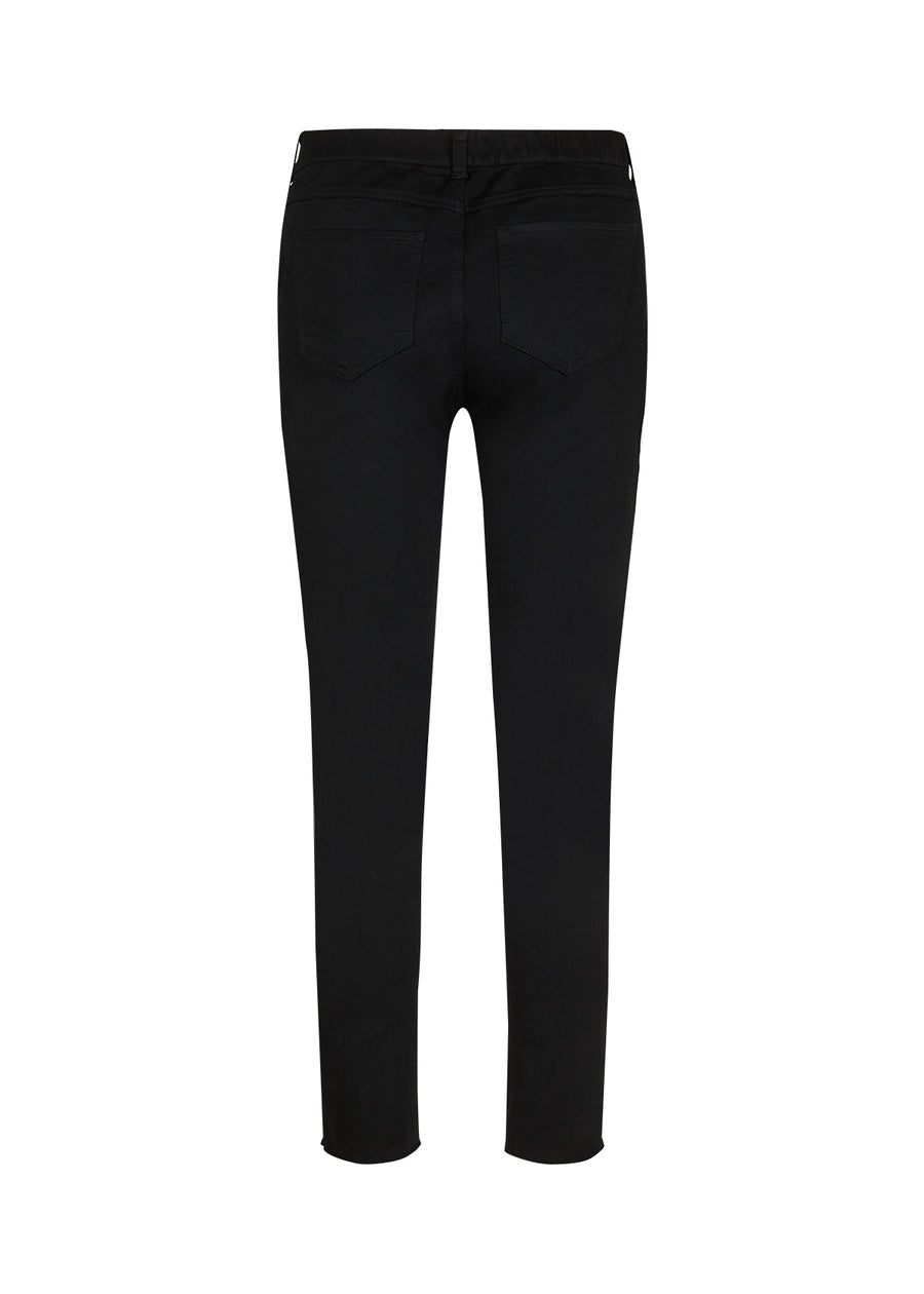 Stretch Jeggins in Schwarz NOOS