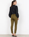 feine Hose in olive