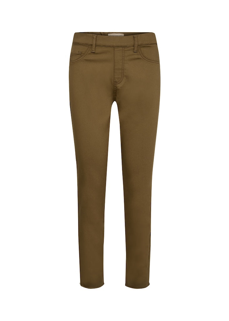 feine Hose in olive
