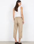 7/8 Baumwollhose in Camel