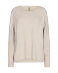 Pullover in Beige-meliert