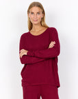 Pullover in Bordeaux