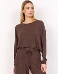 Pullover in Schokobraun