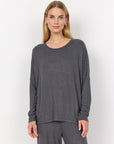 Biara Pullover in Anthrazit