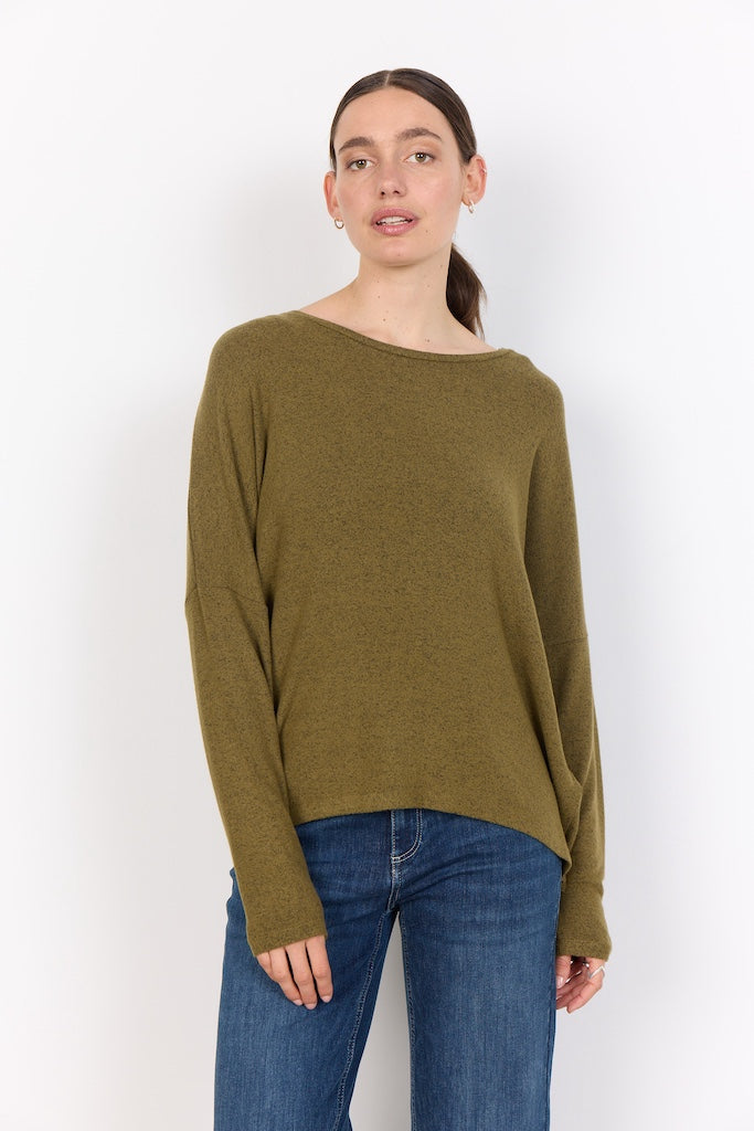 Pullover in Olive