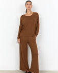 Pullover in Toffee meliert