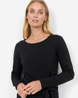 Langarm-Shirt in Schwarz