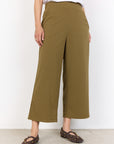 Schicke 7/8 Culotte in Olive