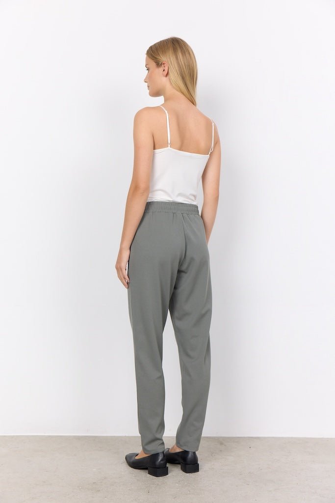 Top mit Spitze in Weiß