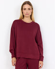 Banu Sweatshirt in bordeaux