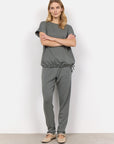 Banu Shirt mit Detail am Saum in Khaki