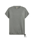 Banu Shirt mit Detail am Saum in Khaki
