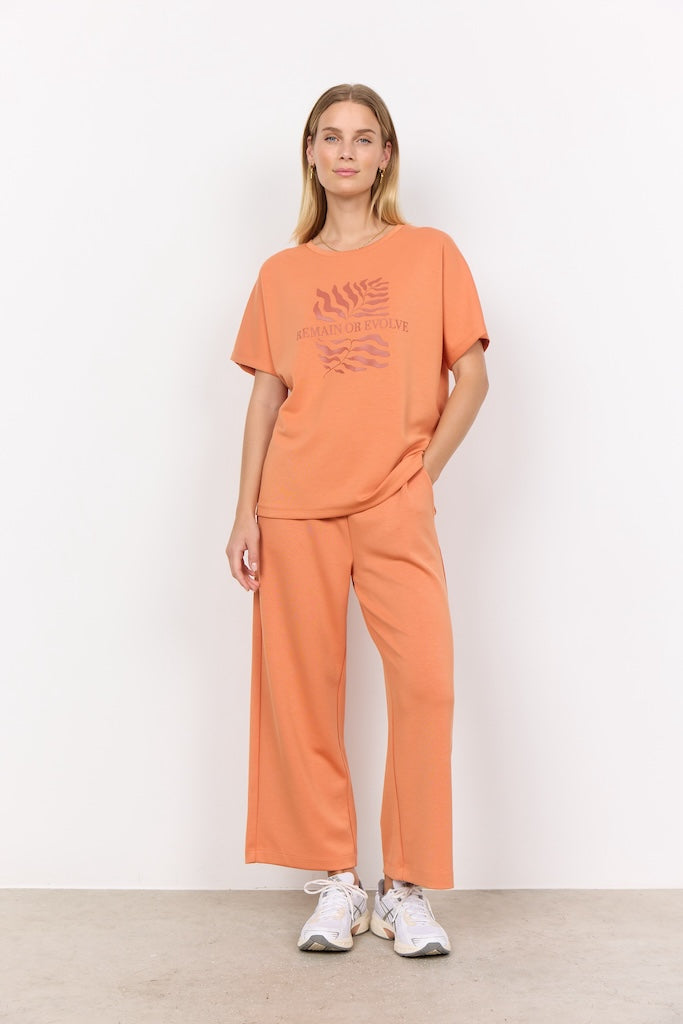 Print-Banu Shirt in Orange