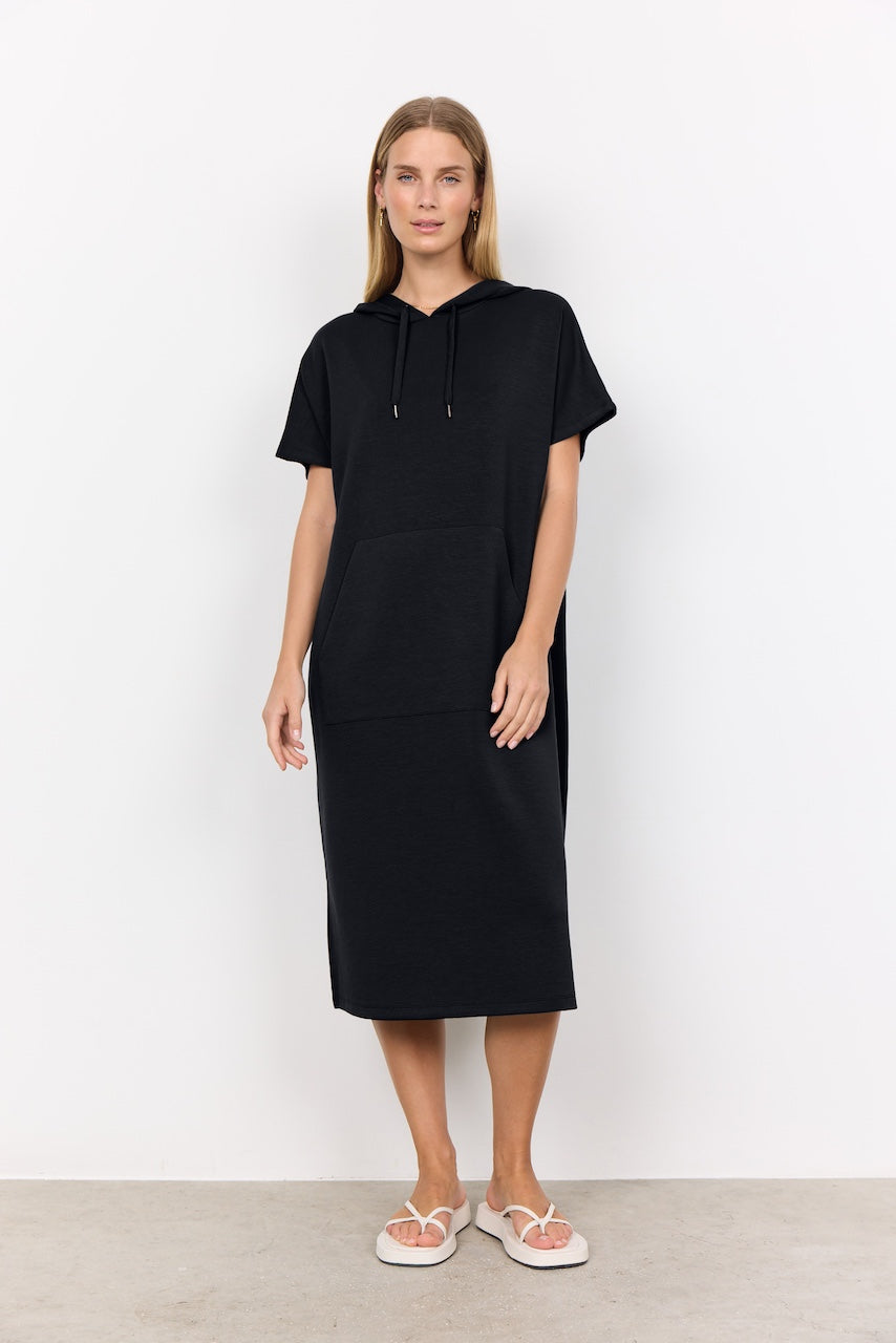 Banukleid mit Kapuze in schwarz