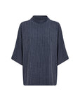 Shirt in Cordstyle in Blau