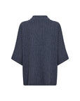 Shirt in Cordstyle in Blau