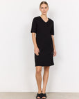 Edles Shirtkleid in Schwarz