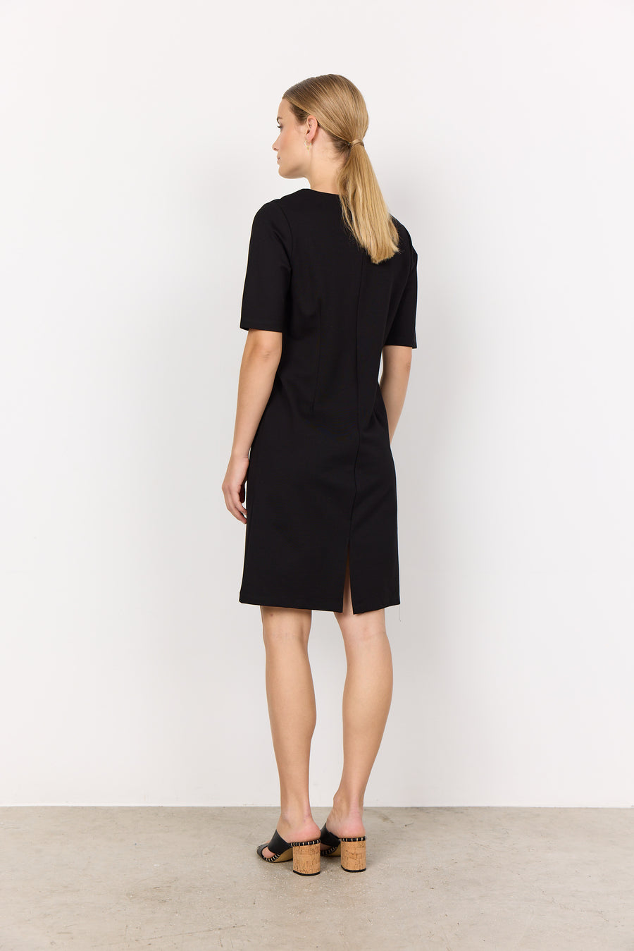 Edles Shirtkleid in Schwarz
