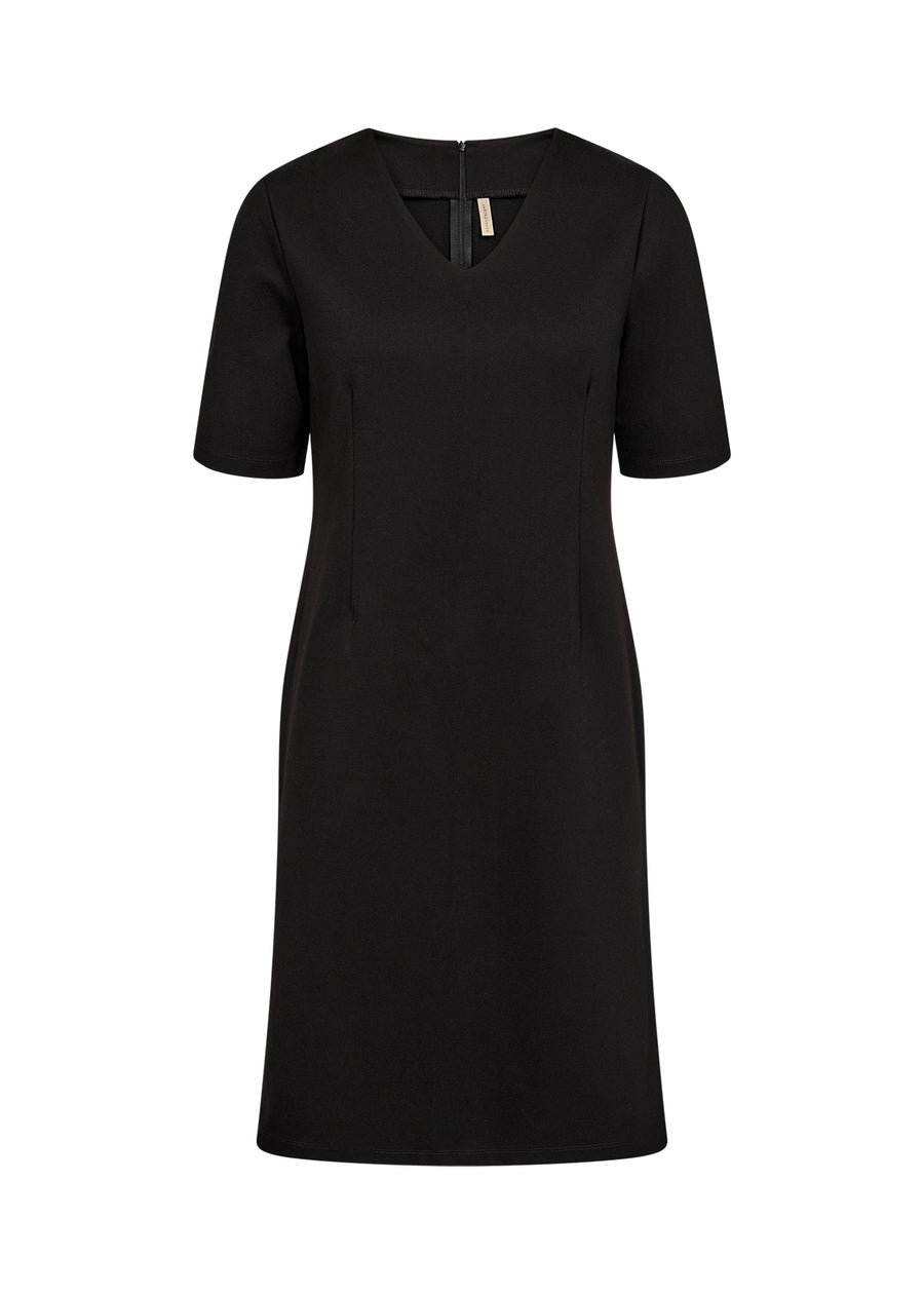 Edles Shirtkleid in Schwarz