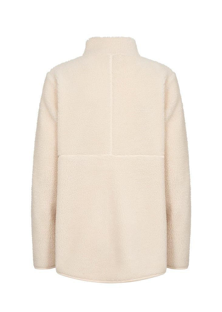 Teddyjacke in Creme