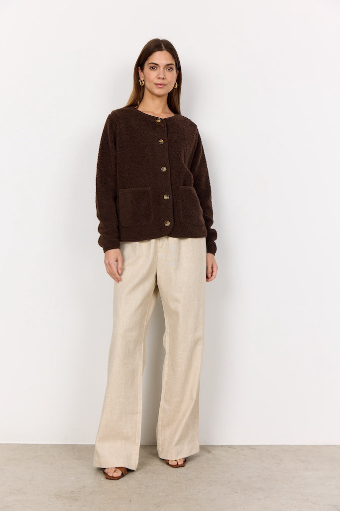 Teddy Kurzjacke in braun