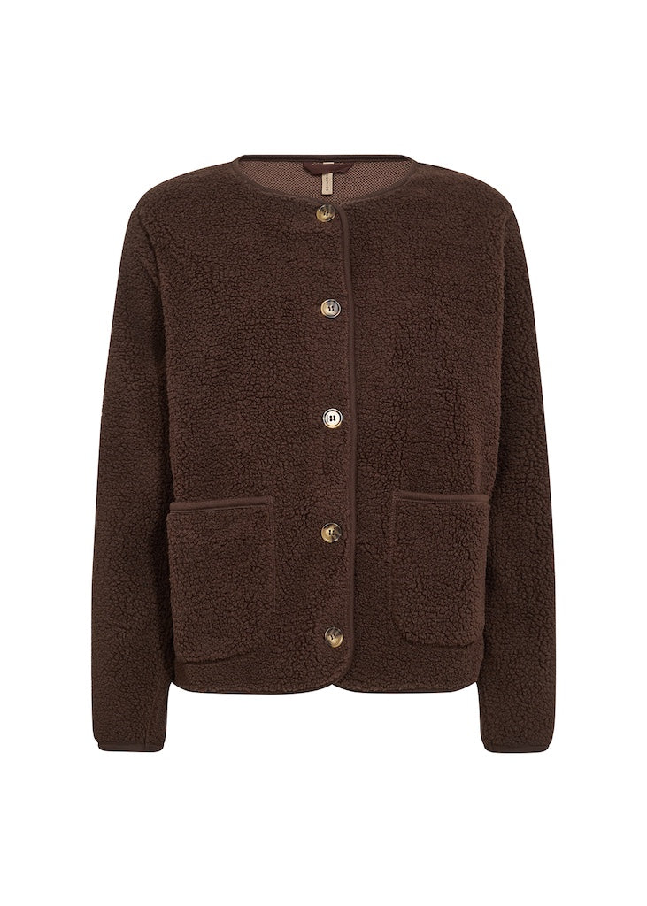 Teddy Kurzjacke in braun