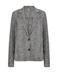 Basic Blazer mit Karomuster