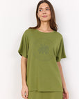 Banu Shirt mit Print in Grün