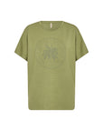 Banu Shirt mit Print in Grün