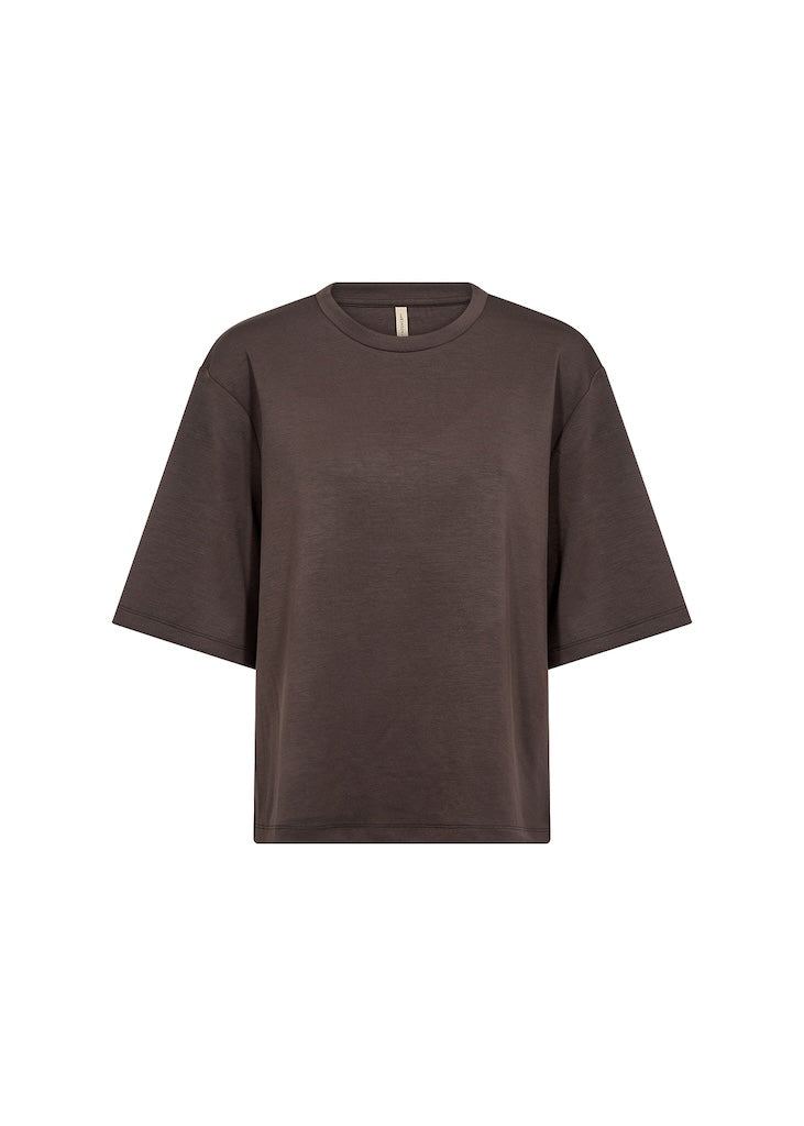 Banu Shirt mit 3/4 Ärmel in braun