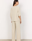 Banu Shirt mit 3/4 Ärmel in creme